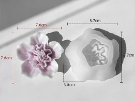 Molde silicona flor RODODENDRO